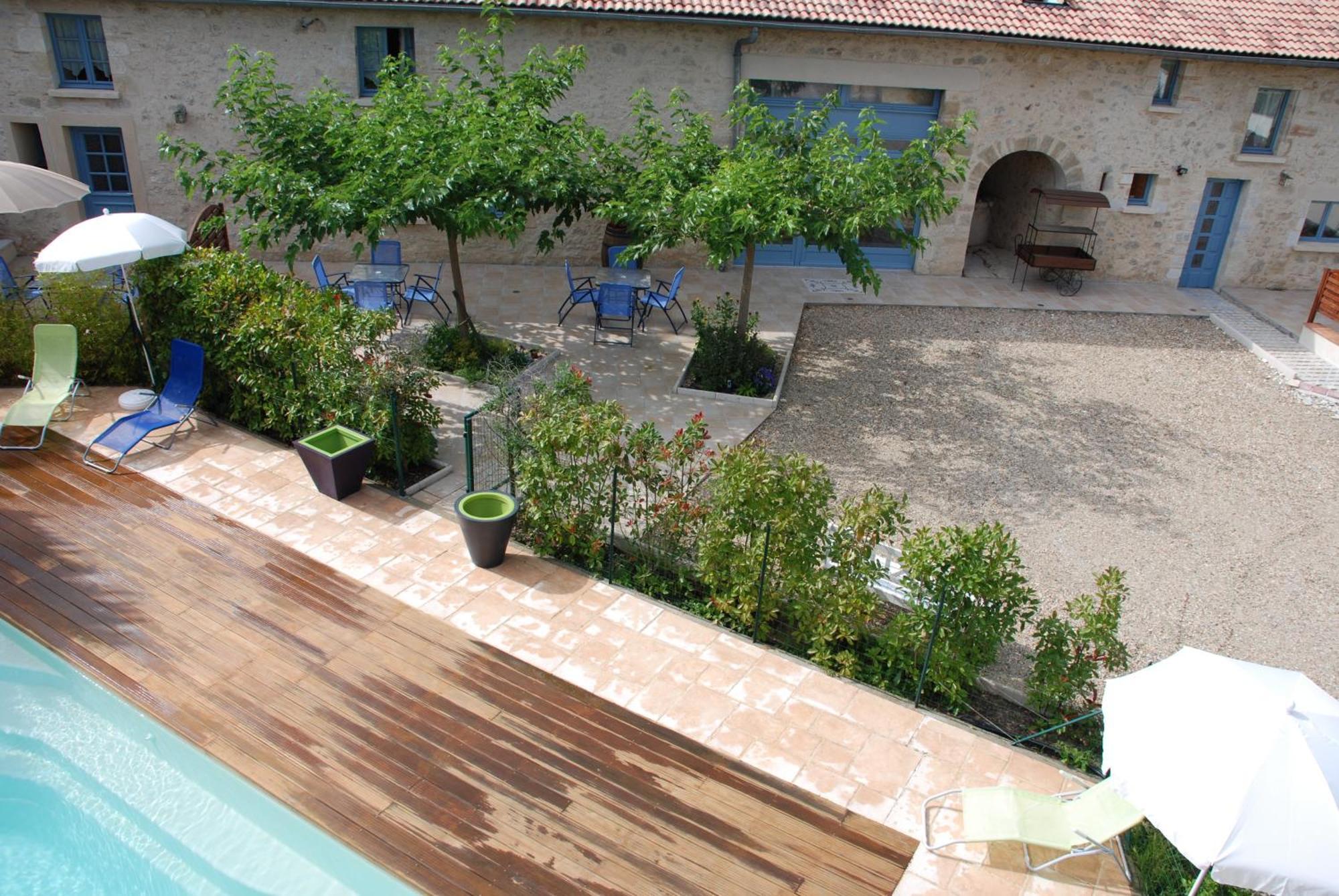 Chambres D'Hotes Du Clos Semper Felix Sainte-Bazeille Bagian luar foto
