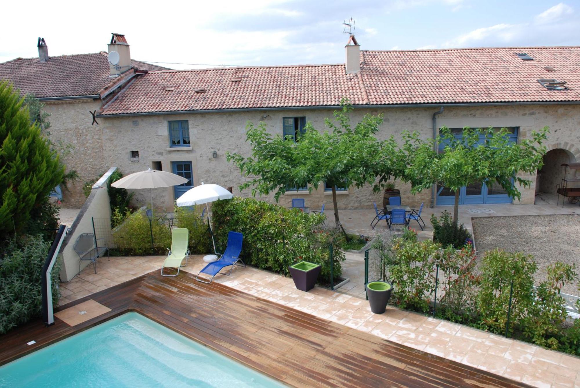 Chambres D'Hotes Du Clos Semper Felix Sainte-Bazeille Bagian luar foto