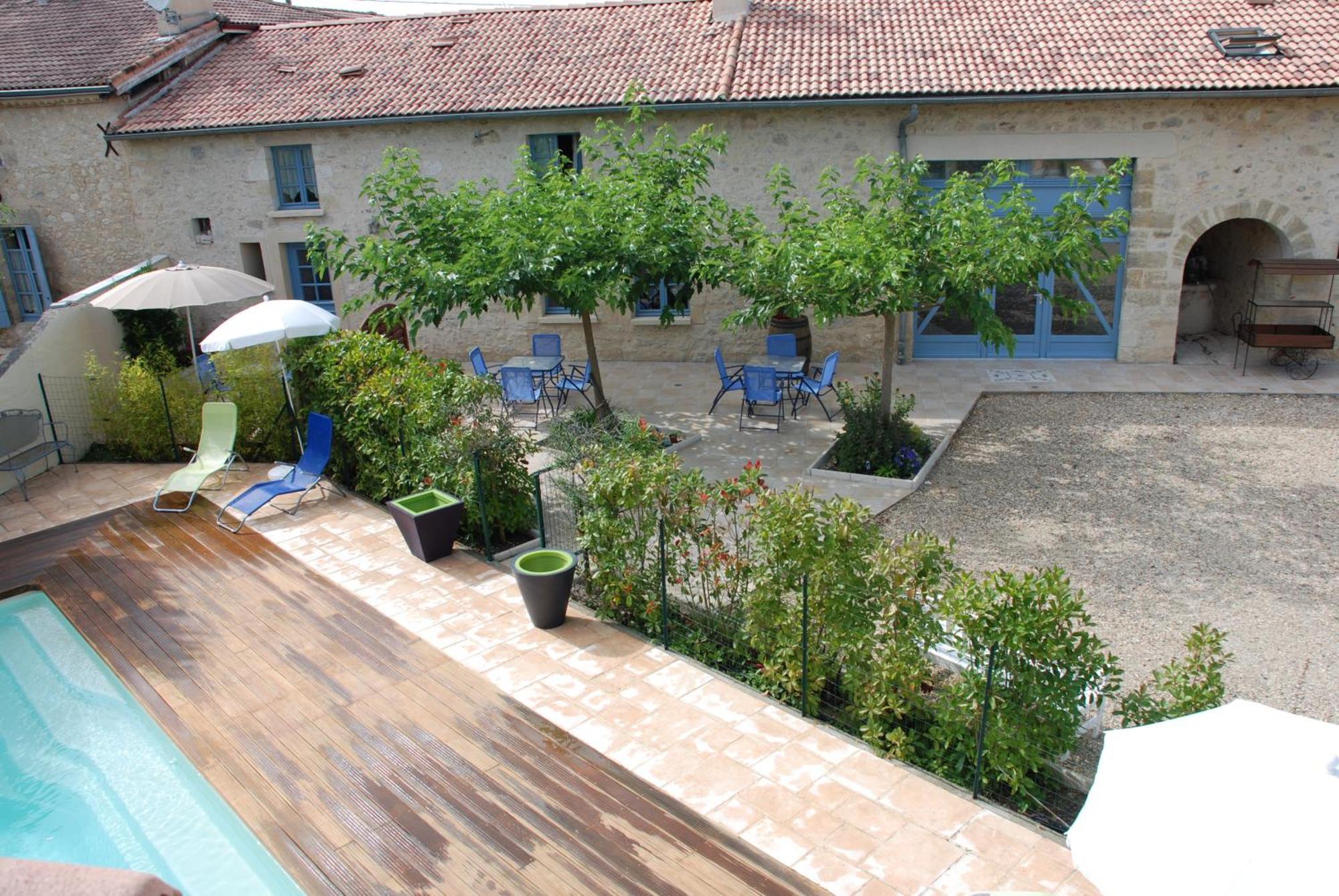 Chambres D'Hotes Du Clos Semper Felix Sainte-Bazeille Bagian luar foto